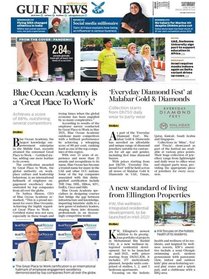 blue-ocean-academy-great-place-to-work-gulf-news